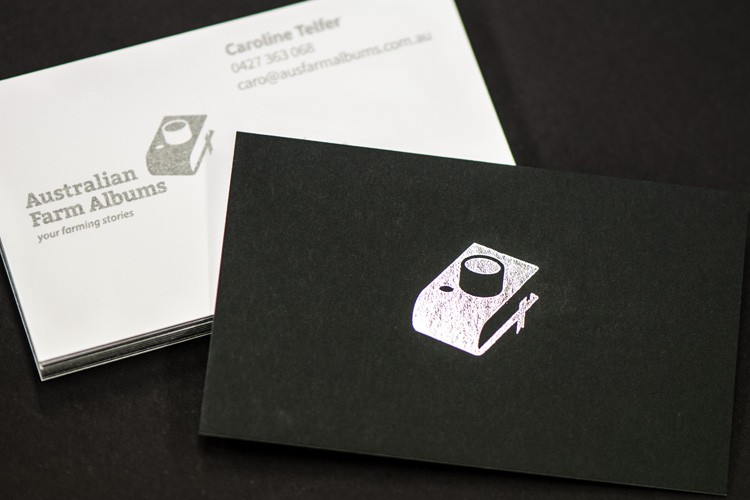 Australian Farm Albums Business Cards