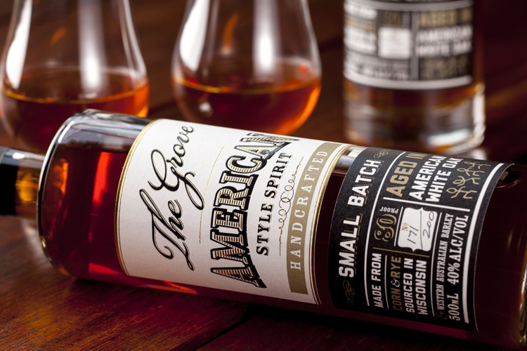 The Grove Experience American Style Spirit Label