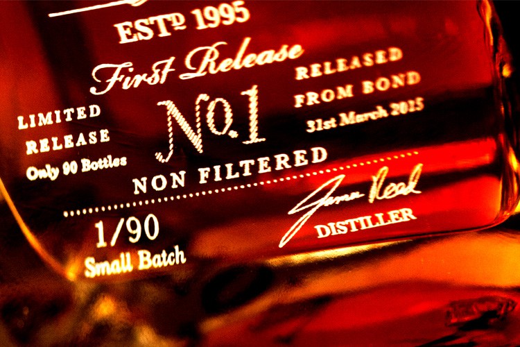 The Grove Experience Whisky Bottle Design
