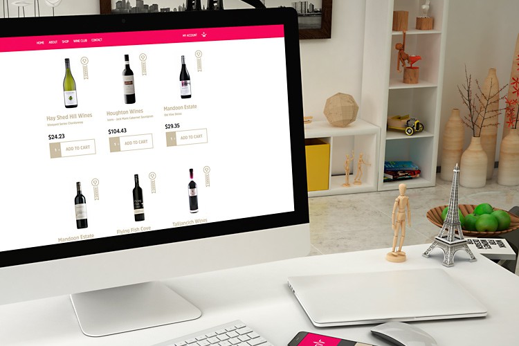 website wine pulse imac