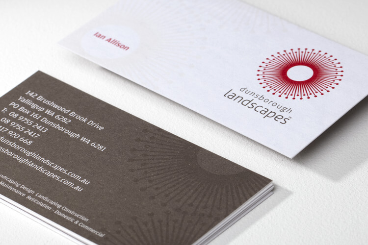 Dunsborough Landscapes Business Card