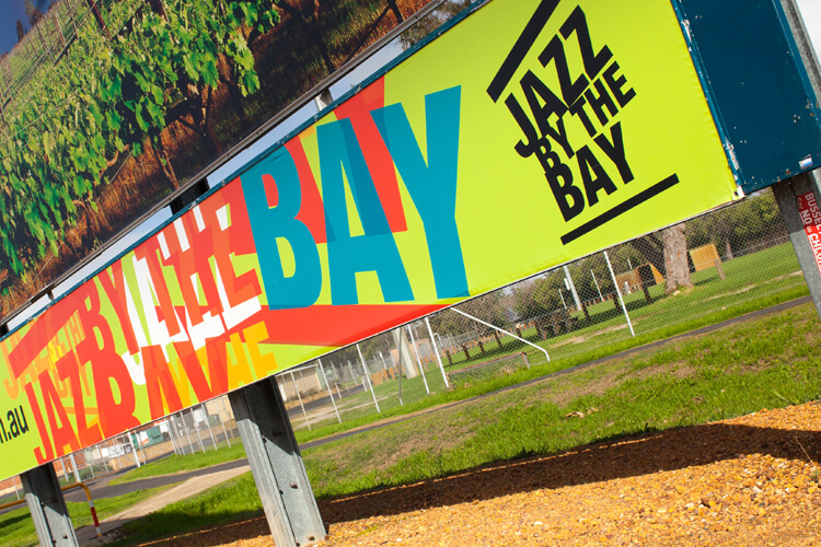 Jazz by the Bay Signage