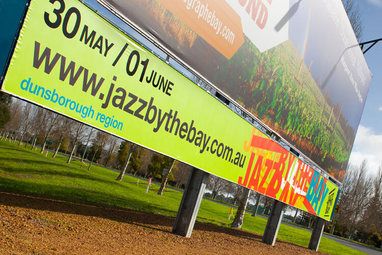 Jazz by the Bay Signage