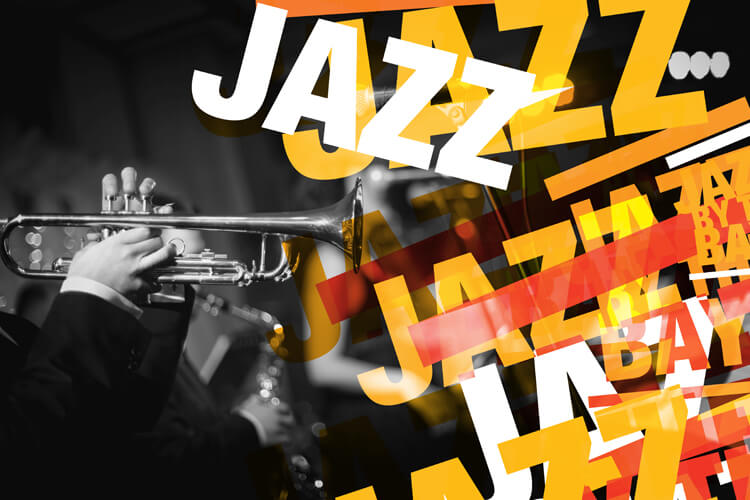 Jazz by the Bay Poster Logo