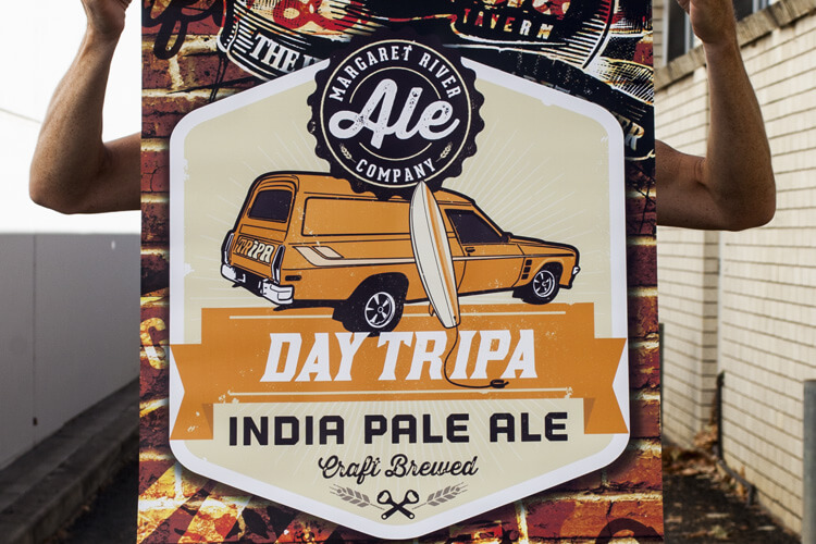 Margaret River Ale Day Tripa Poster