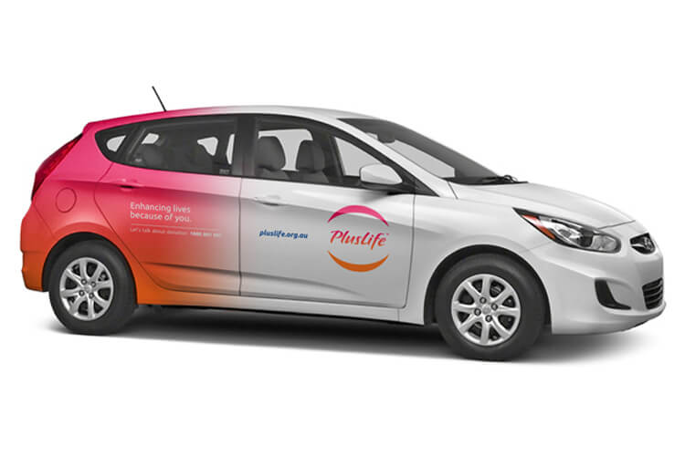 PlusLife Car Signage