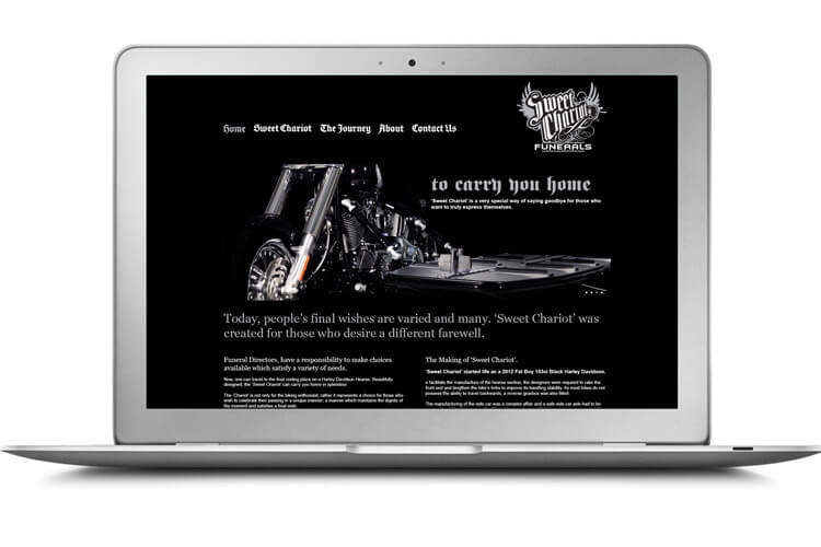Bethany Funeral Homes Sweet Chariot Website