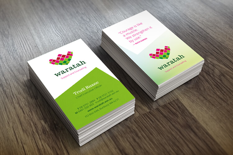 Waratah Business Card