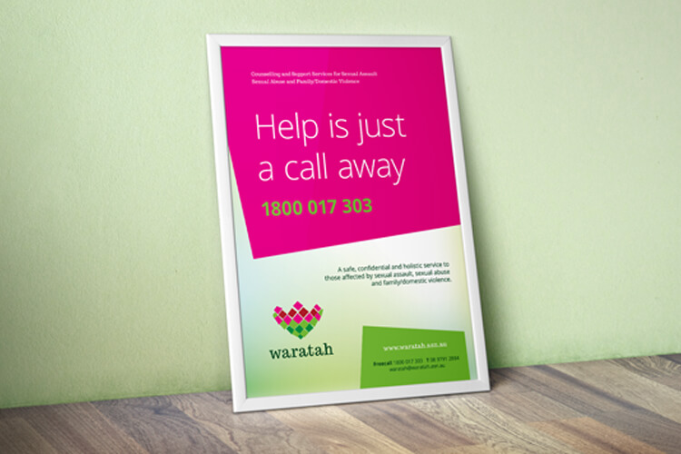 Waratah Poster