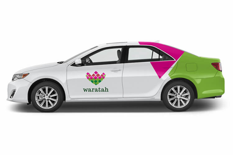 Waratah Car Signage