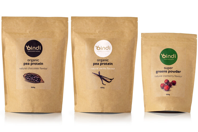 Bindi Protein Packaging