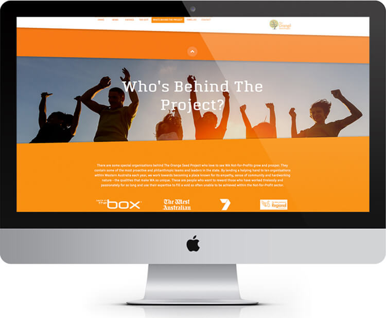 The Orange Seed Project Website