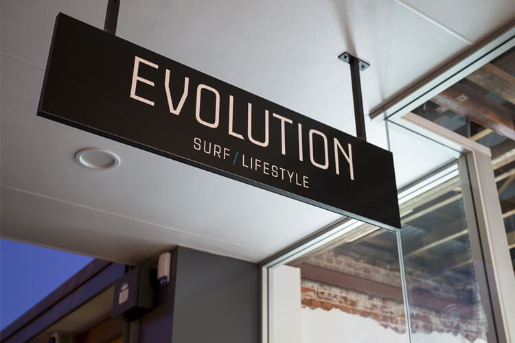 Evolution Signage