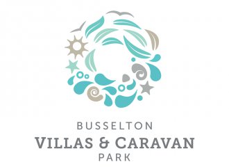 Busselton Villas and Caravan Park Brand Logo by Jack in the box Busselton