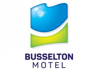 Busselton Motel Brand Logo Designed by Jack in the box Busselton