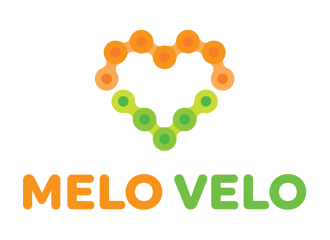Melo Velo brand logo by Jack in the box Busselton