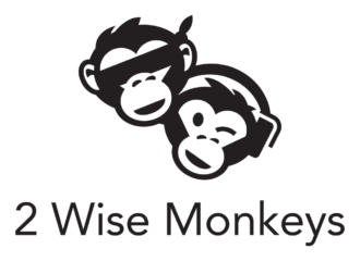 2 Wise Monkeys Brand Logo by Jack in the box Busselton